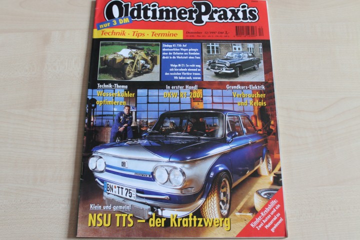 Deckblatt Oldtimer Praxis (12/1997)